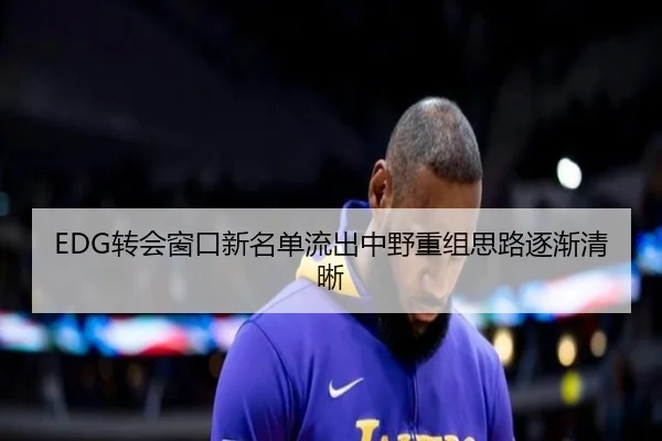 EDG转会窗口新名单流出中野重组思路逐渐清晰